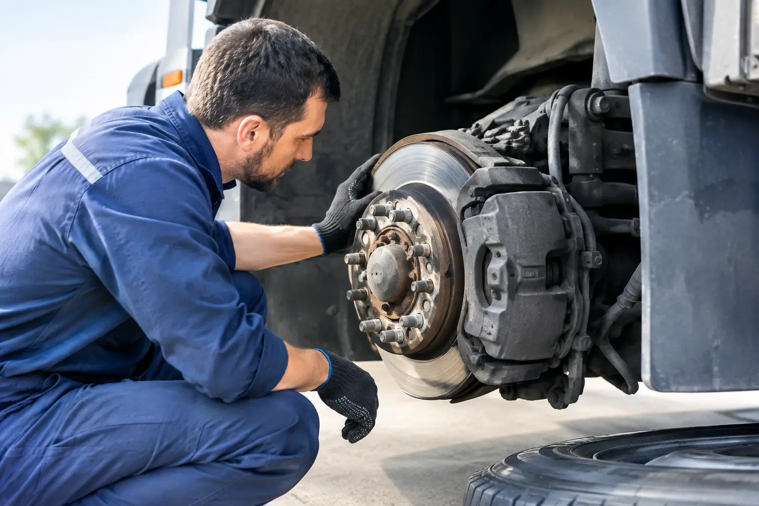 How to Check Truck Brake Problems Safely