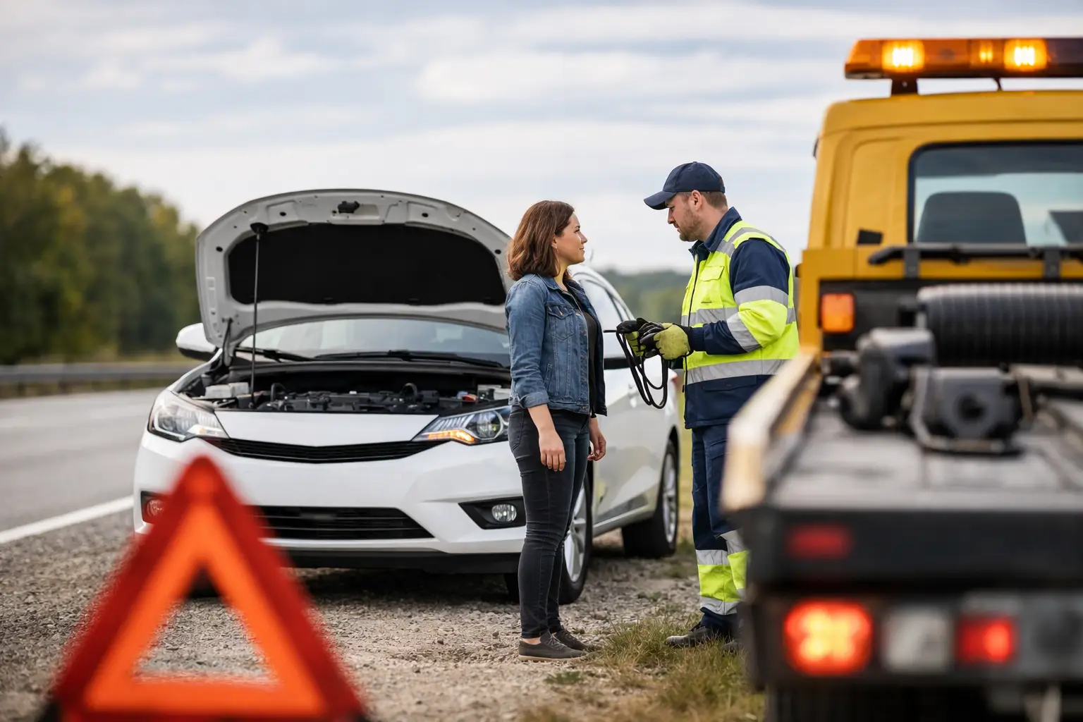 Roadside Assistance for Rental Cars When Stuck