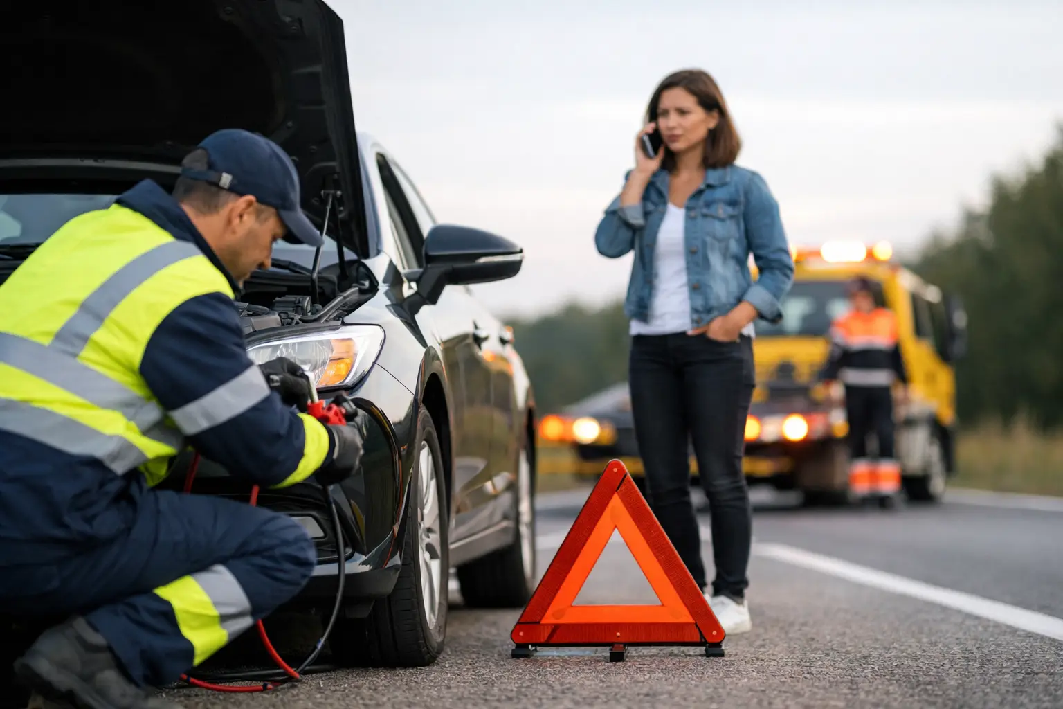 What Does Roadside Assistance Consist Of?
